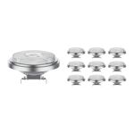 Mehrfachpackung 10x Noxion LED-Spot G53 AR111 7.4W 450lm 40D - 927 Extra Warmweiß | Höchste Farbwiedergabe - Dimmbar - Ersatz für 50W