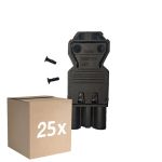Mehrfachpackung 25x Noxion GST - Kompatibel Verbinder - Männlich - 3 pole
